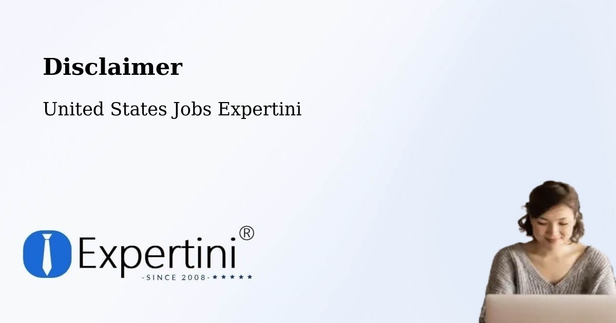 Disclaimer – Commerce - United States Jobs Expertini