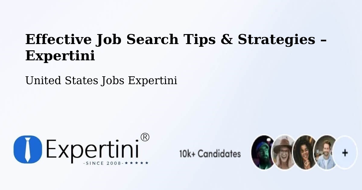 Job Search Tips & Strategies for Job Seekers – Commerce - Commerce, United States Jobs Expertini